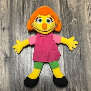 Sesame Street 12” in Julia Plush Toy Stuffed Animal Toddler Baby Kid Autism